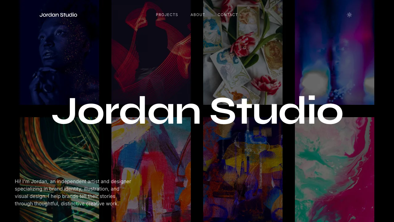 Loading preview of Prompt Frame Creative Portfolio